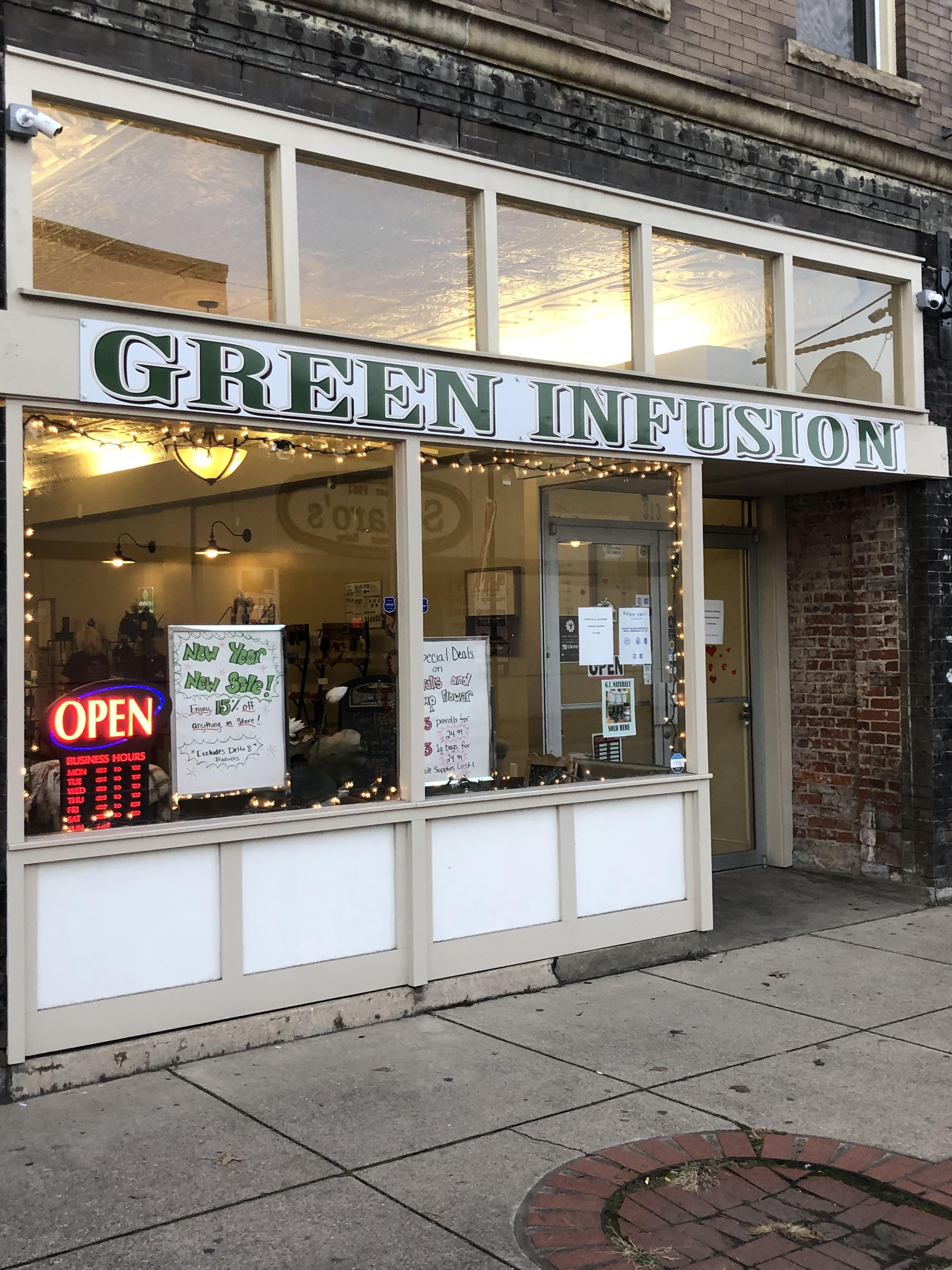 green infusion Front